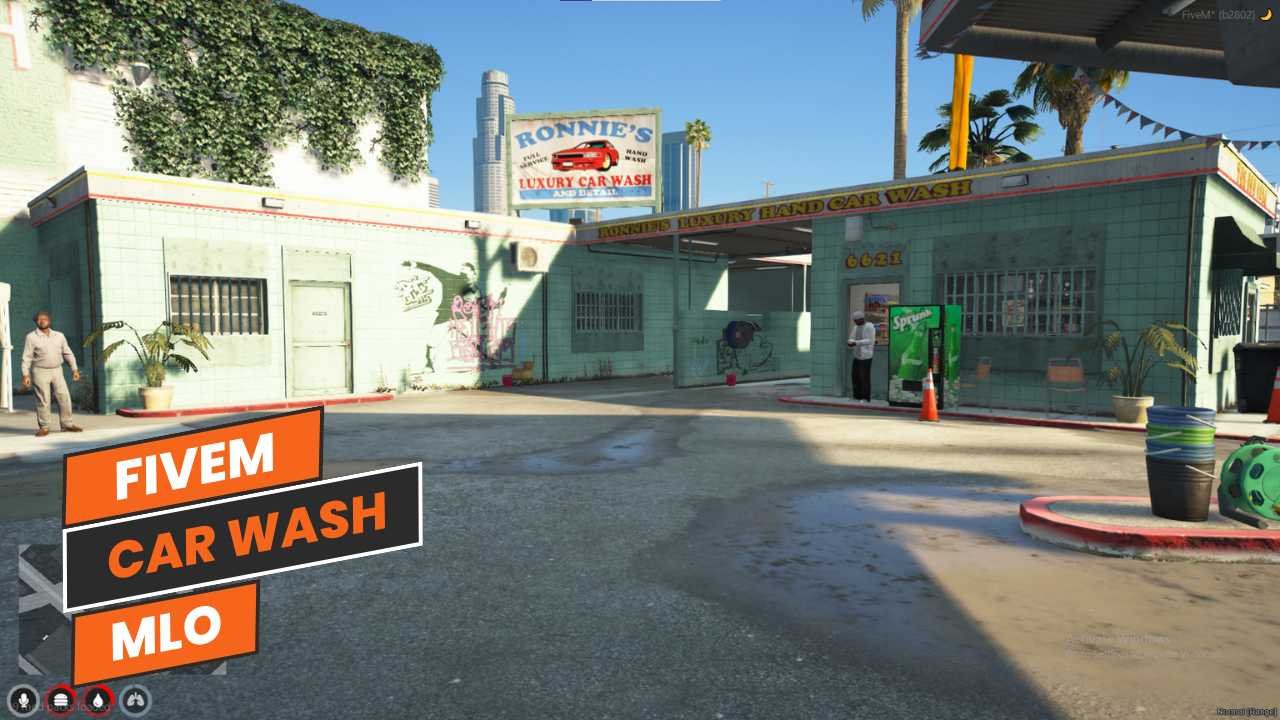 Car Wash Fivem Best Fivem Maps For Your Server Fivem Mlo Fivem Hot