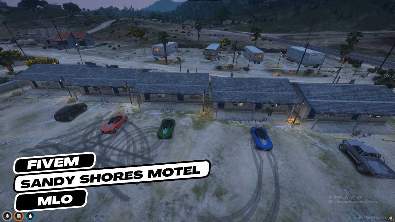 Sandy Shores Motel Fivem Best Fivem Maps For Your Server Fivem Mlo