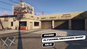 fivem flywheel mechanic shop mlo