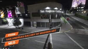 san andreas gallery of modern art