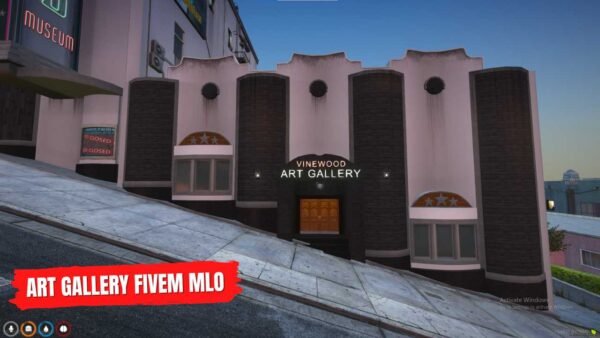art gallery fivem mlo