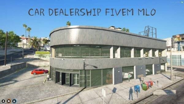 car dealership fivem mlo