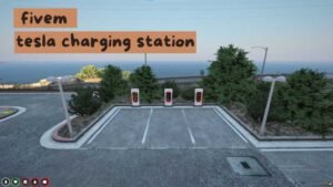 fivem tesla charging station