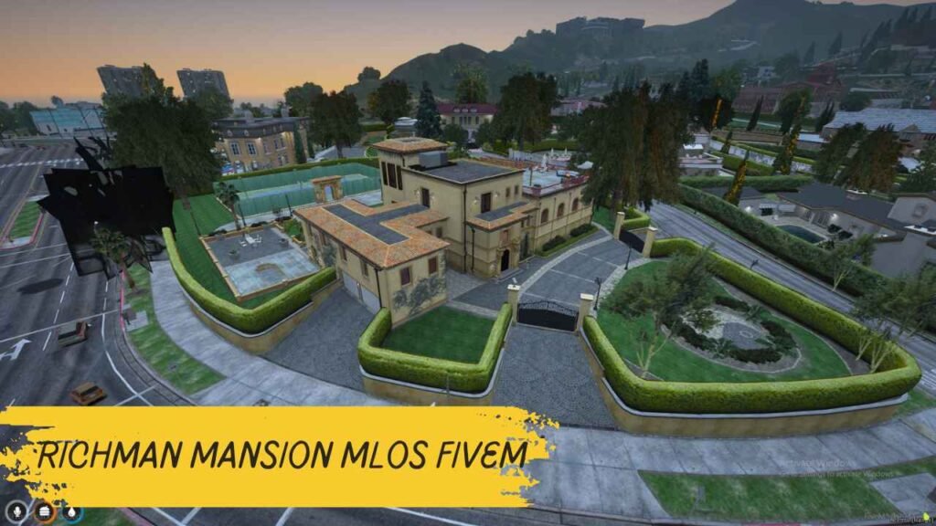 Free Mansion Mlo Fivem Archives Best Fivem Maps For Your Server   Richman Mansion Mlos Fivem 1024x576 